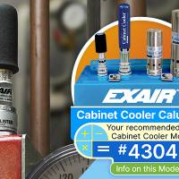 	EXAIR’s New Cabinet Cooler® System Calculator Simplifies the Process of Selecting the Ideal Model